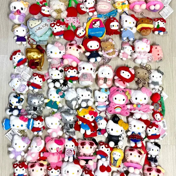 [BUNJANG] Hello Kitty Plush Keychain Ring / hello kitty 헬로키티 인형뽑기열쇠가방고리키링인형keyring(개당