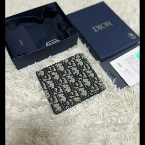 [BUNJANG] Dior Oblique Bi-Fold Wallet / 디올  오블리크 반지갑