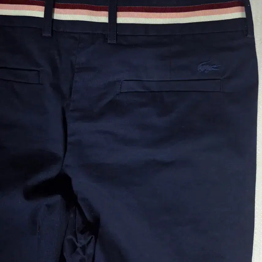[BUNJANG] Lacoste Navy Cotton Pants Size 36 / 라코스테(여28-30)네이비 면바지 36