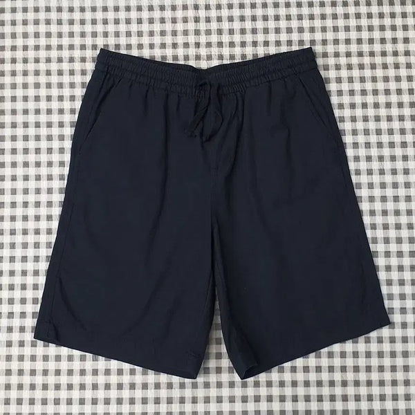 [BUNJANG] Guess Linen Blend Banding Shorts / 게스 밴딩 린넨 반바지 남자29~31