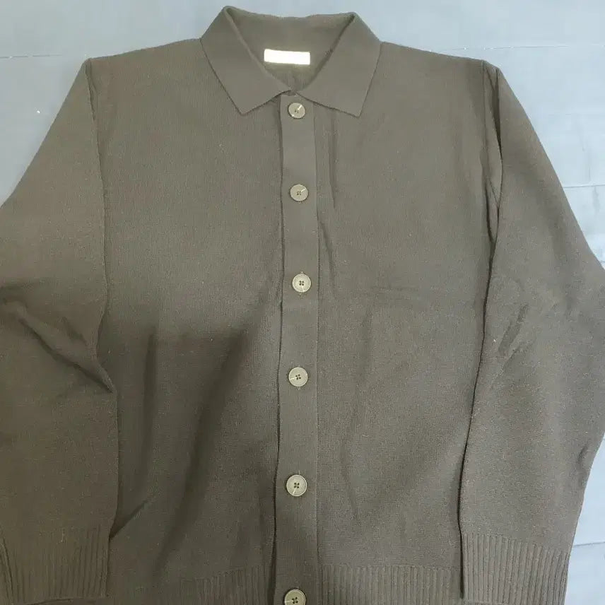 [BUNJANG] TOPTEN Washable Collar Cardigan Navy / 탑텐 워셔블 카라 가디건 네이비 110