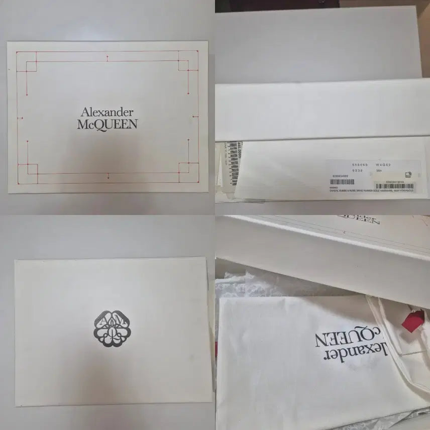 [BUNJANG] Alexander McQueen Shoebox with Dust Bag / 알렉산더맥퀸 신발상자+더스트백