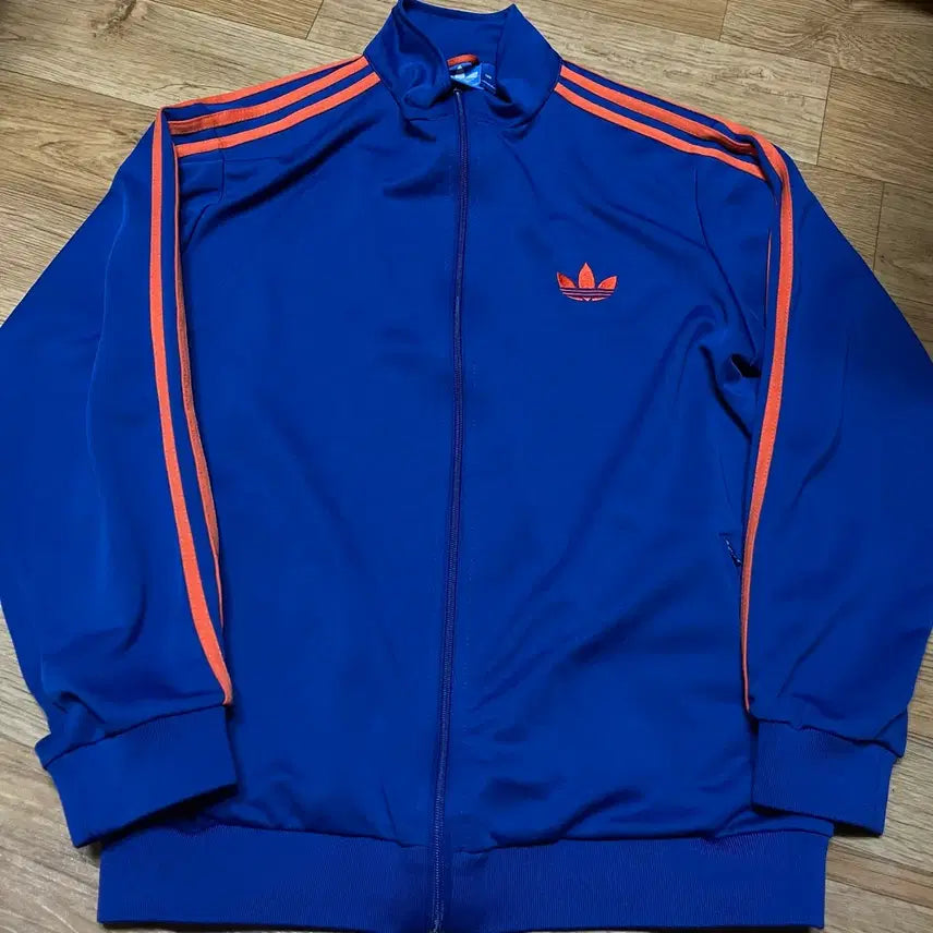 [BUNJANG] Adidas Firebird Track Jacket Blue/Orange XL / 아디다스 구형 파이어버드 저지 XL사이즈 105사이즈