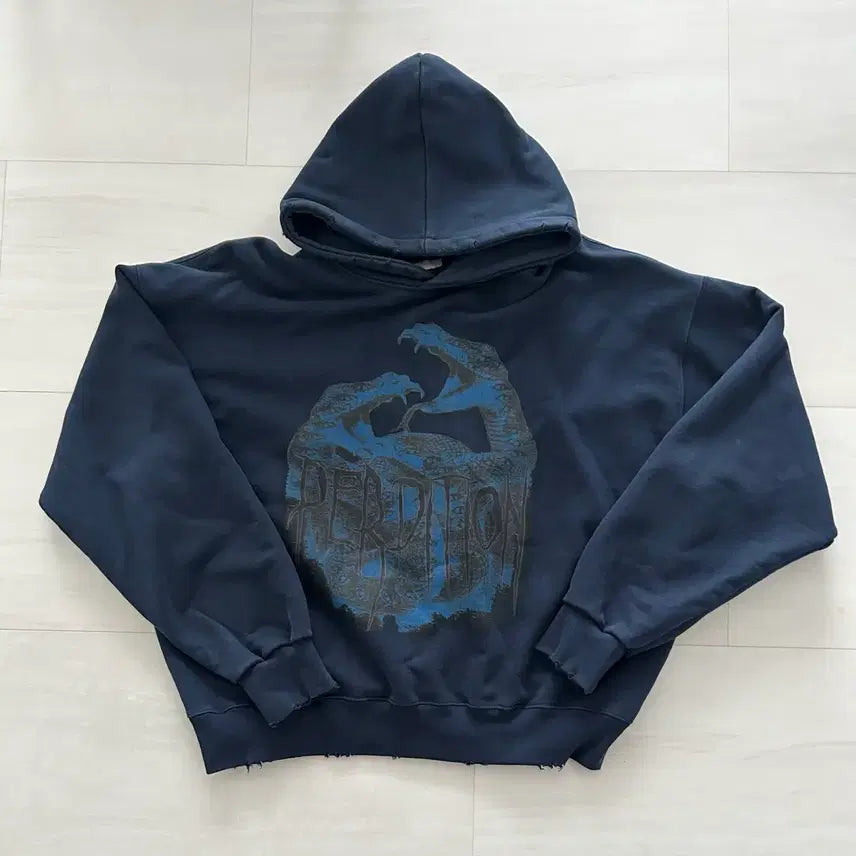[BUNJANG] Undermycar 'Perdition Opium Hood' After Midnight 22FW / 언더마이카 퍼디션 오피디언 후드 에프터 미드나잇 - 22FW