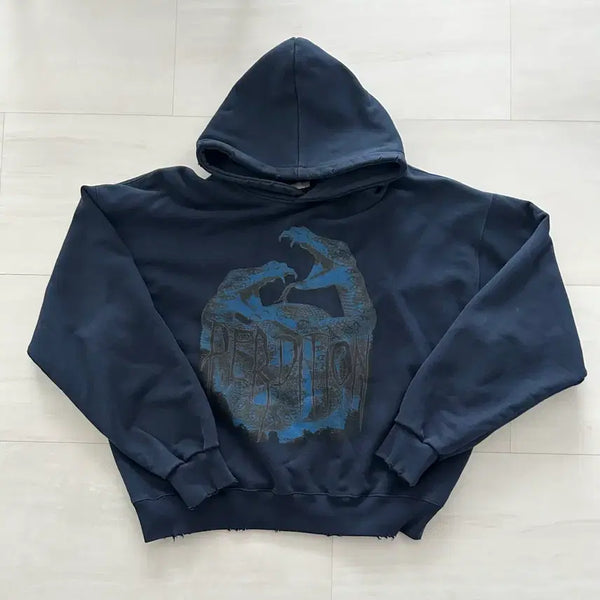 [BUNJANG] Undermycar 'Perdition Opium Hood' After Midnight 22FW / 언더마이카 퍼디션 오피디언 후드 에프터 미드나잇 - 22FW