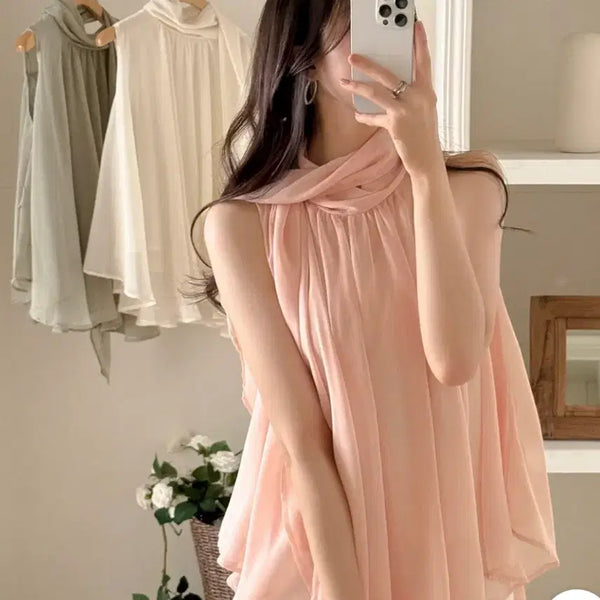 [BUNJANG] Atrance Hyunjji Blouse Pink / 환승연애 현지 블라우스 아뜨랑스 핑크