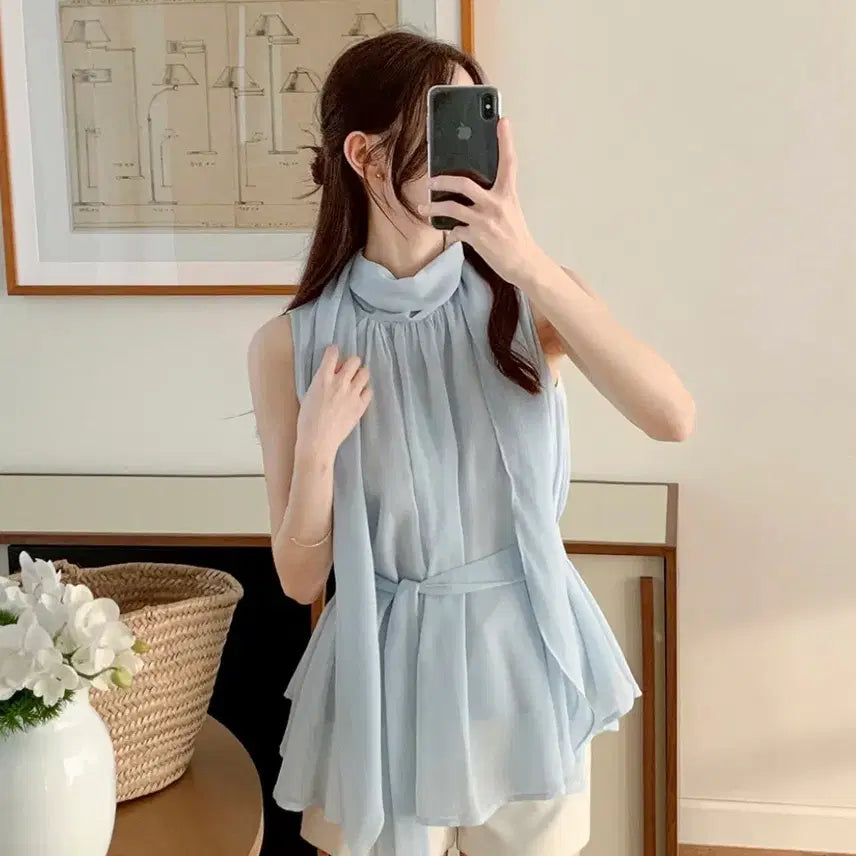 [BUNJANG] Atrance Sora Hyeonji Blouse / 환승연애 현지 블라우스 아뜨랑스 소라
