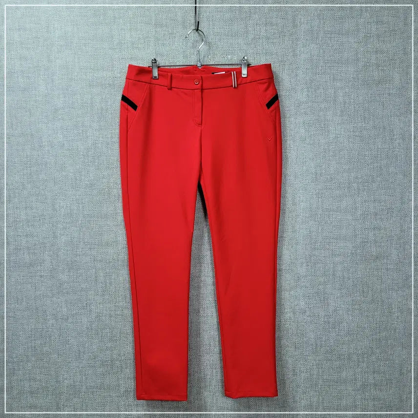 [BUNJANG] Callaway Red Women's Slacks Size 76 / 2622. 캘러웨이 레드 슬랙스 여성76