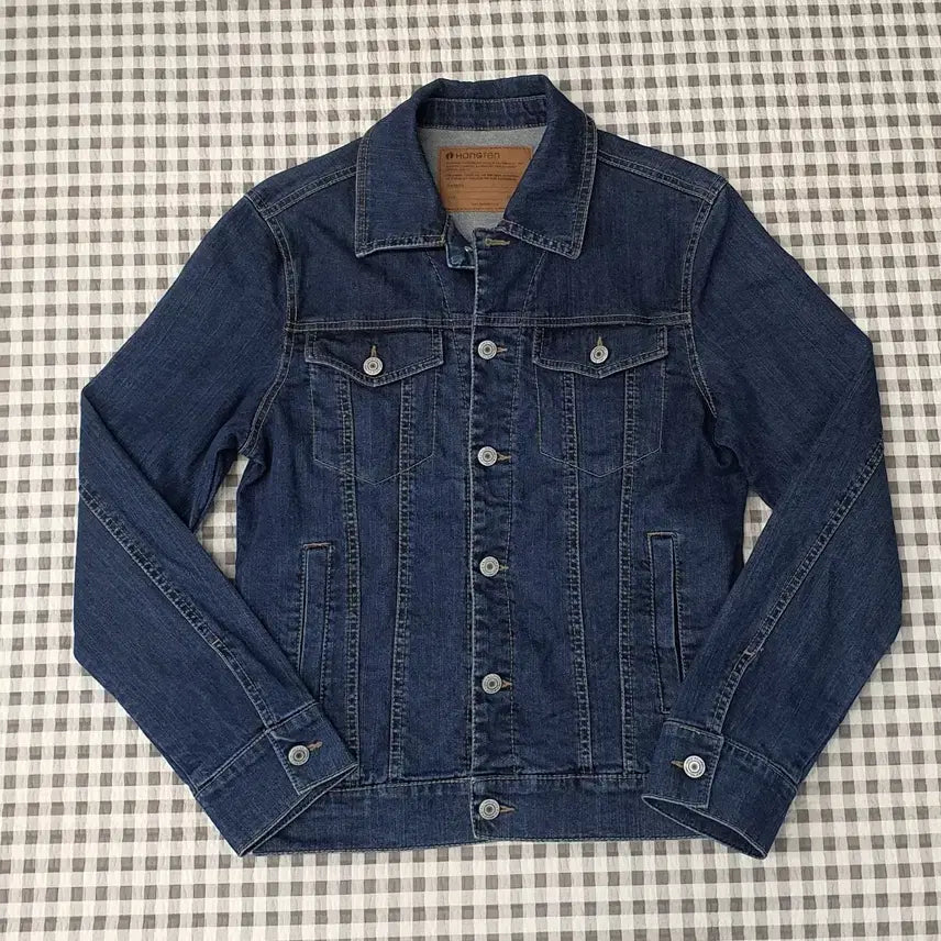 [BUNJANG] Henten Slim Fit Denim Jacket / 헹텐 슬림핏 데님 청자켓 남자95
