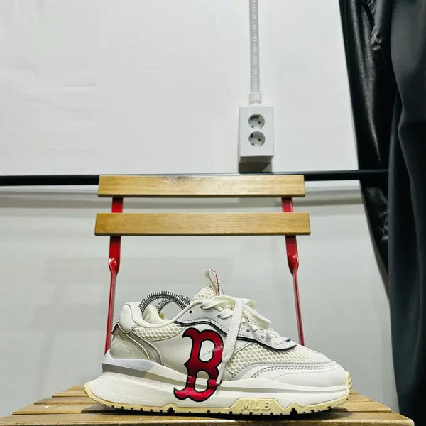 [BUNJANG] MLB Chunky Runner Boston Red Sox Sneakers / 235) MLB(엠엘비) 스니커즈 여성 청키 러너 보스턴 레드삭스