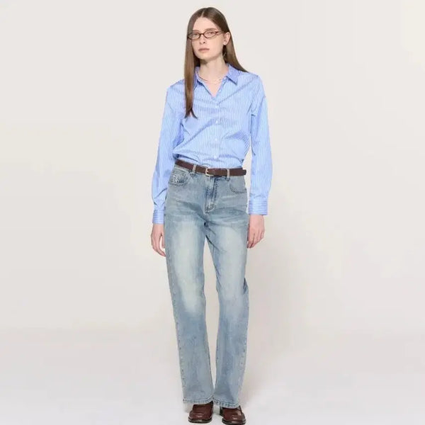 [BUNJANG] General Idea Wrinkle-Free Shirt L / 새상품급)제너럴아이디어 링클프리 셔츠 L