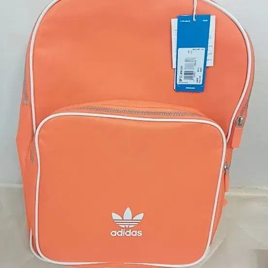 [BUNJANG] Adidas Orange Backpack (Unused) / [미사용] 아디다스 오렌지 백팩