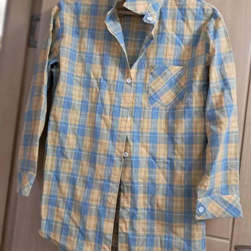 [BUNJANG] Check Pattern Shirt / 체크 패턴 셔츠