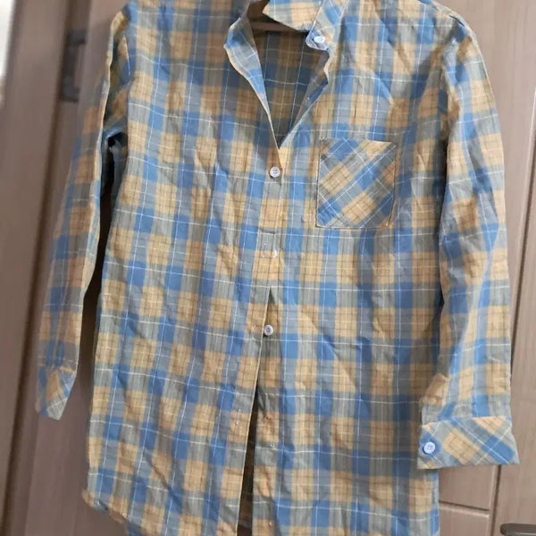 [BUNJANG] Check Pattern Shirt / 체크 패턴 셔츠