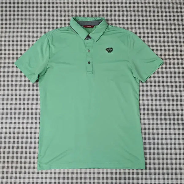 [BUNJANG] Phantom Functional Half-Sleeve Polo Shirt Men's 95 / 팬텀 기능성 반소매 카라티 남자95