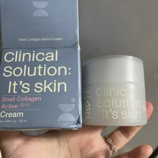 [BUNJANG] It's Skin Snail Collagen Active Cream 50ml / 잇츠스킨 스네일 콜라겐 액티브 크림, 50ml, 1개