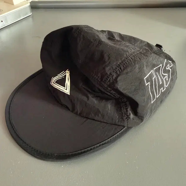 [BUNJANG] TAS Nylon Ripstop Running Cap Black / TAS 타스 나일론 립 체크 러닝 캡 블랙