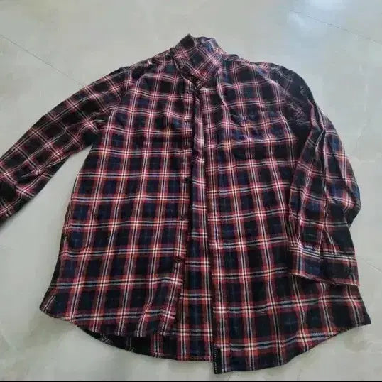 [BUNJANG] Lecaf Sports Checkered Shirt 100 / 르까프 스포츠 체크남방100