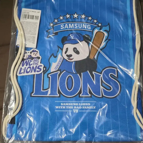 [BUNJANG] Samsung Lions Hui Gym Sack / 삼성라이온즈 후이 짐색 (새상품) 팝니다