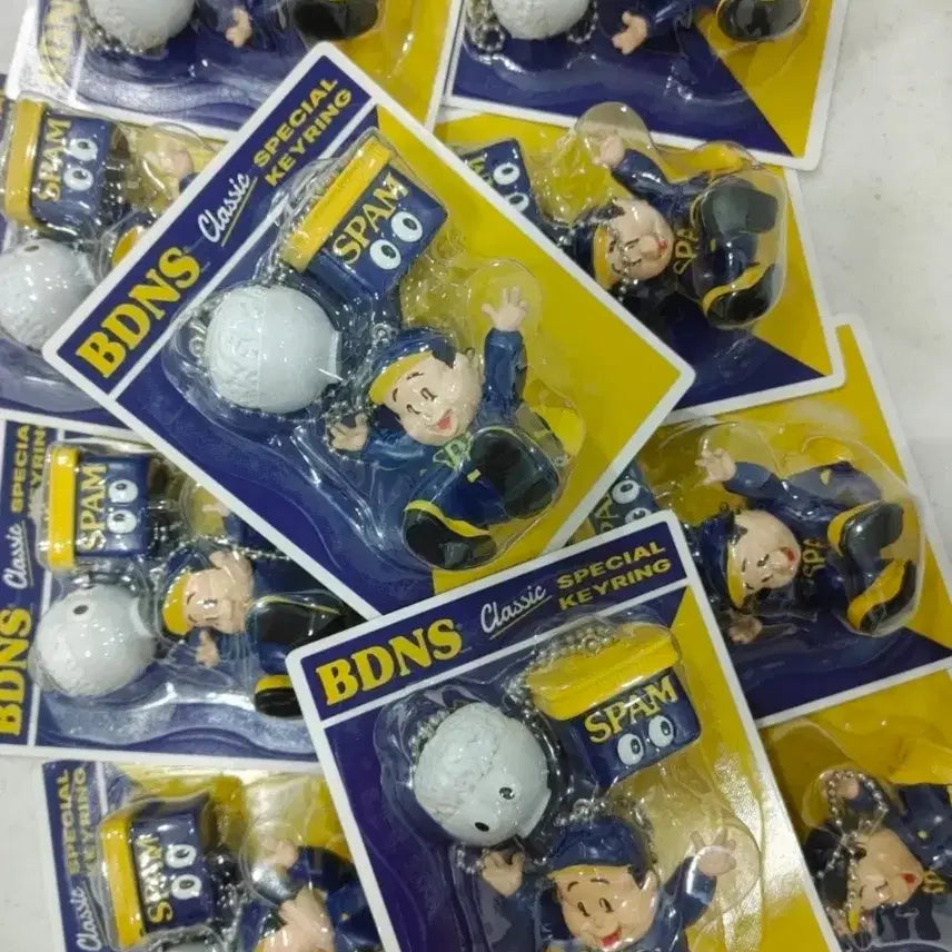 [BUNJANG] Spam BAD Friends Bundle Set Keyring / 스팸 BDNS 빠더너스 열쇠고리 키링 10개