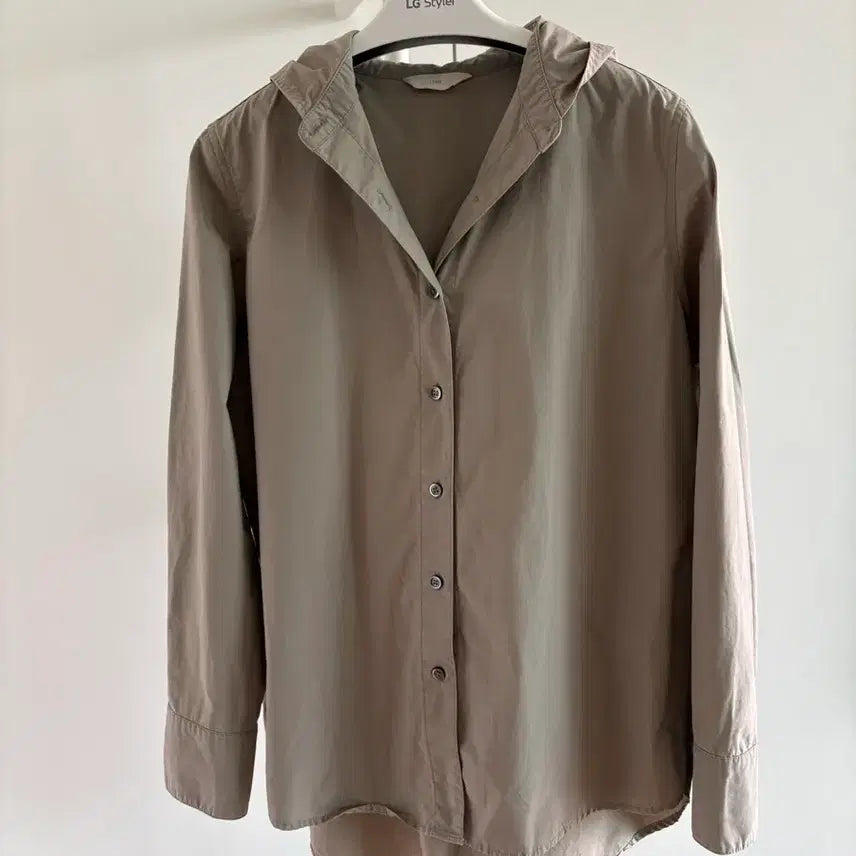 [BUNJANG] ORR Formal Hoodie Shirt / 오르 ORR 포멀 후드 셔츠 S