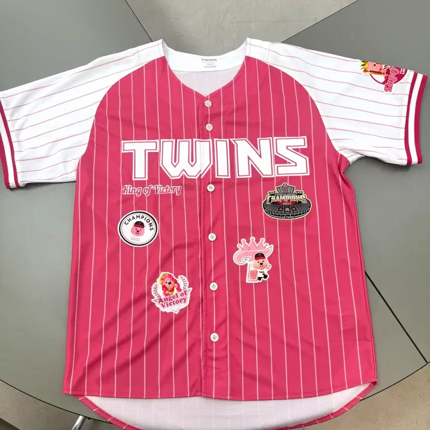 [BUNJANG] LG Twins Janmangloopi Collaboration Uniform Moon Bo-kyung #105 / 엘지트윈스 잔망루피 유니폼 문보경 마킹 105