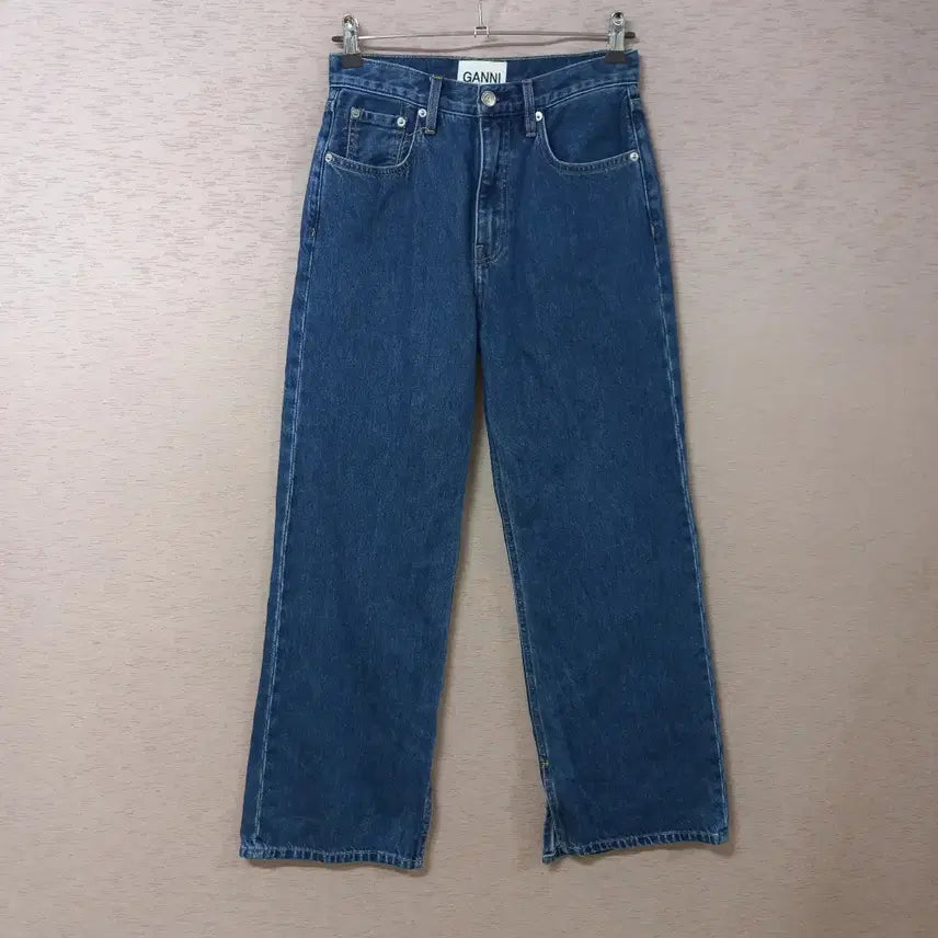 [BUNJANG] Levi's x GANNI Blue Wide Leg Jeans / B8-26/리바이스x가니 블루 와이드 청바지