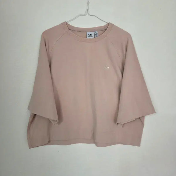 [BUNJANG] Adidas Cotton Cropped T-Shirt / 아디다스 코튼 크롭 티셔츠 77