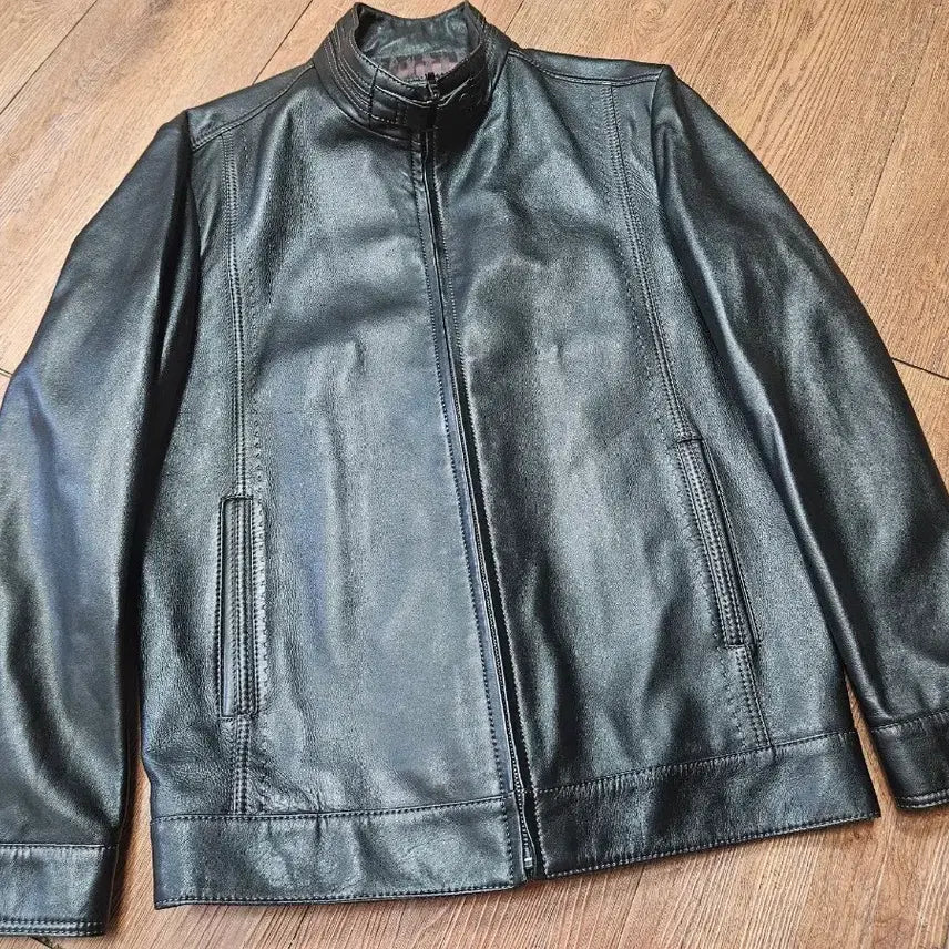 [BUNJANG] Crocodile Genuine Lambskin 100% Rider Jacket / 크로커다일 양가죽 100  라이더 자켓 점퍼 판매합니다