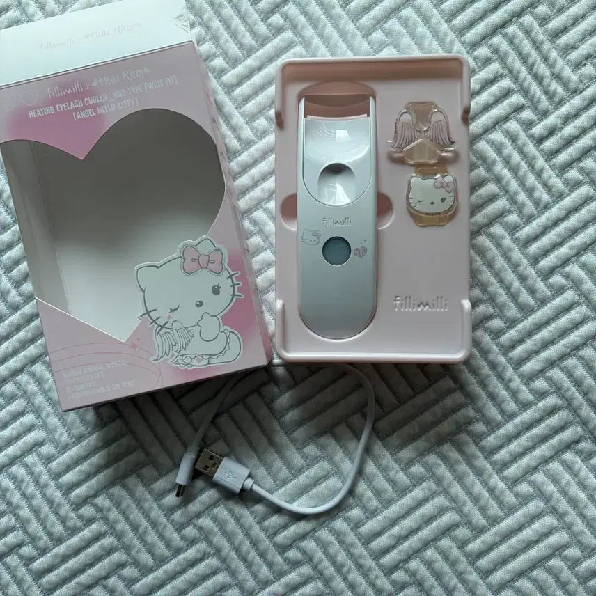 [BUNJANG] Fillimilli Hello Kitty Heating Eyelash Curler / 필리밀리 헬로키티 히팅뷰러