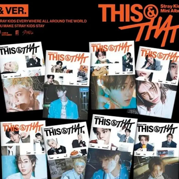 [BUNJANG] Stray Kids This&That Individual Album Set / 스트레이키즈 디스앤댓 개인반 8종세트 this&that &ver.