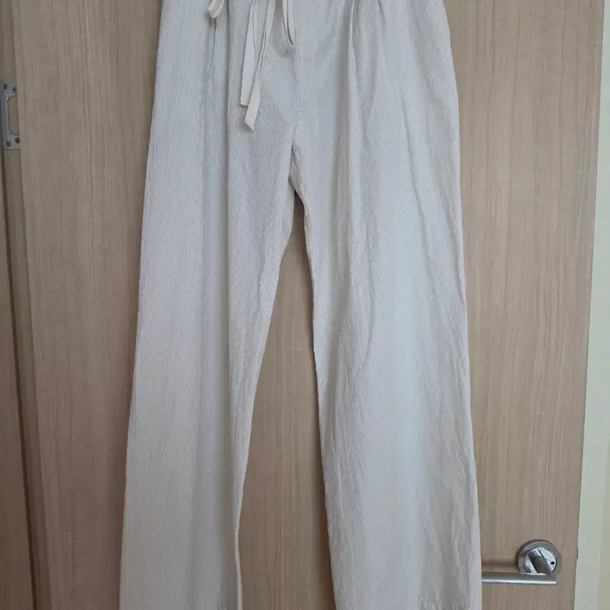 [BUNJANG] Zara Striped Cotton Pants - Medium / 자라 스트라이프 코튼 팬츠 M