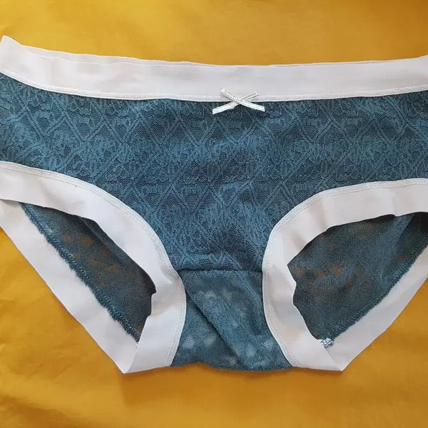 [BUNJANG] Dark Green Women's Panty - Used, Size M / 다크그린 여성 팬티 -중고