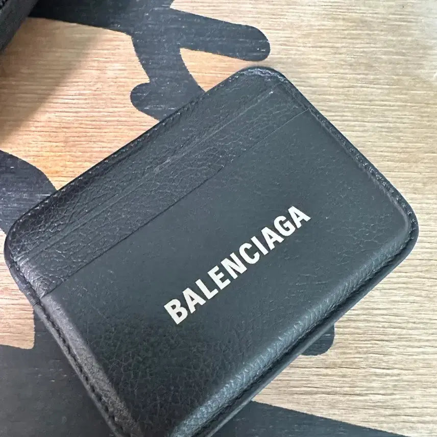 [BUNJANG] Balenciaga Card Holder Black / 발렌시아가 카드지갑 블랙