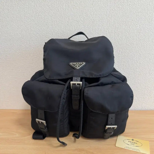 [BUNJANG] Prada Bella Backpack Medium / 프라다 벨라 백팩 미디움
