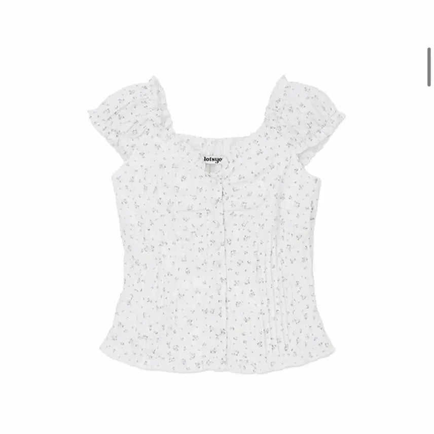 [BUNJANG] Lots-U Floral Pattern Blouse - Size M / 라츠유 블라우스 M사이즈