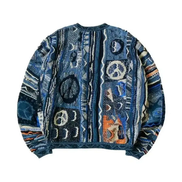 [BUNJANG] Capital Boro Godi Crew Sweater EK-1858KN / 캐피탈 보로 고디 크루 스웨터 EK-1858KN