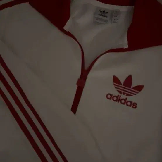 [BUNJANG] Adidas Europa White/Red Track Jacket / 아디다스 유로파 흰빨져지