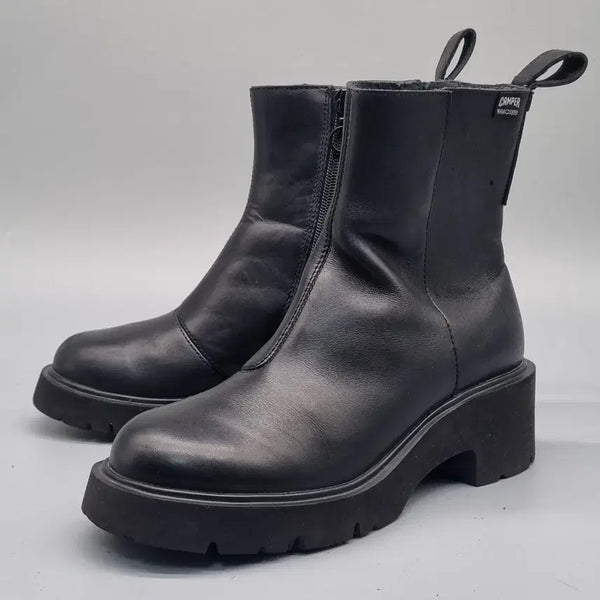 [BUNJANG] QQ Camper Mila Hydroshield Ankle Boots (235mm, 6cm Heel) / qq 캠퍼 밀라 하이드로쉴드 앵클부츠235 굽6