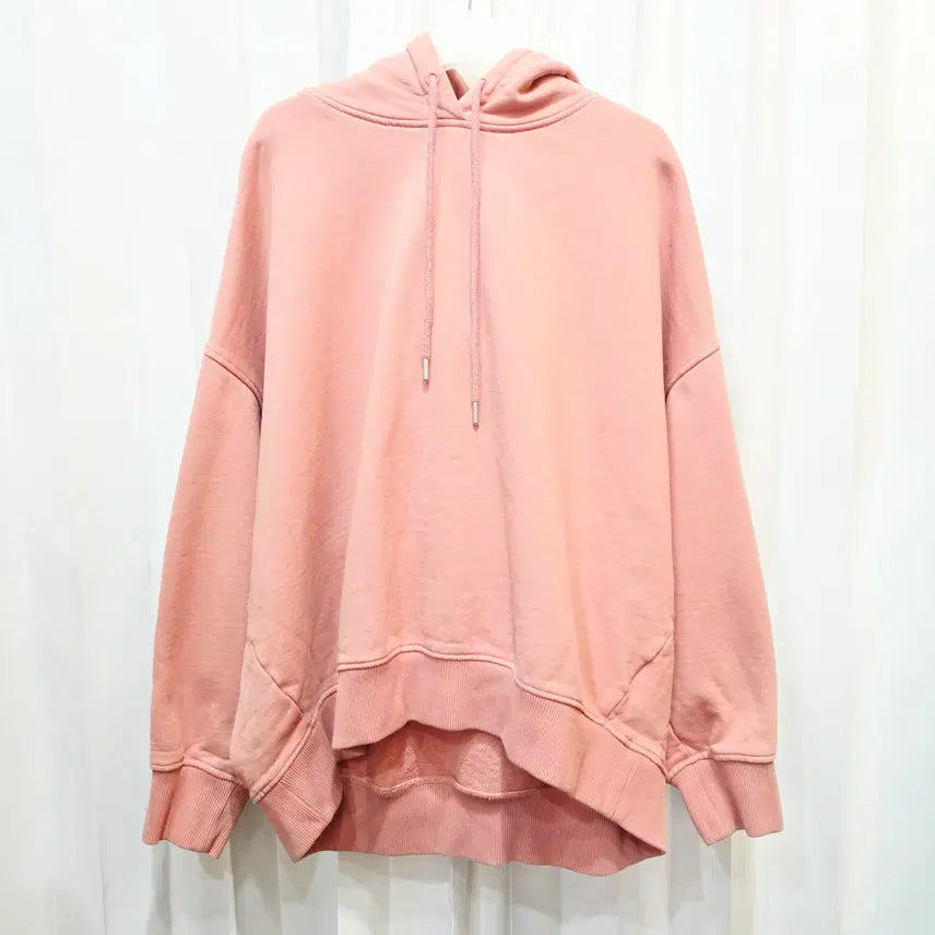 [BUNJANG] COS 100% Cotton Pink Batwing Hoodie / L 코스 cos 면100 핑크색 가오리핏 후드 C849