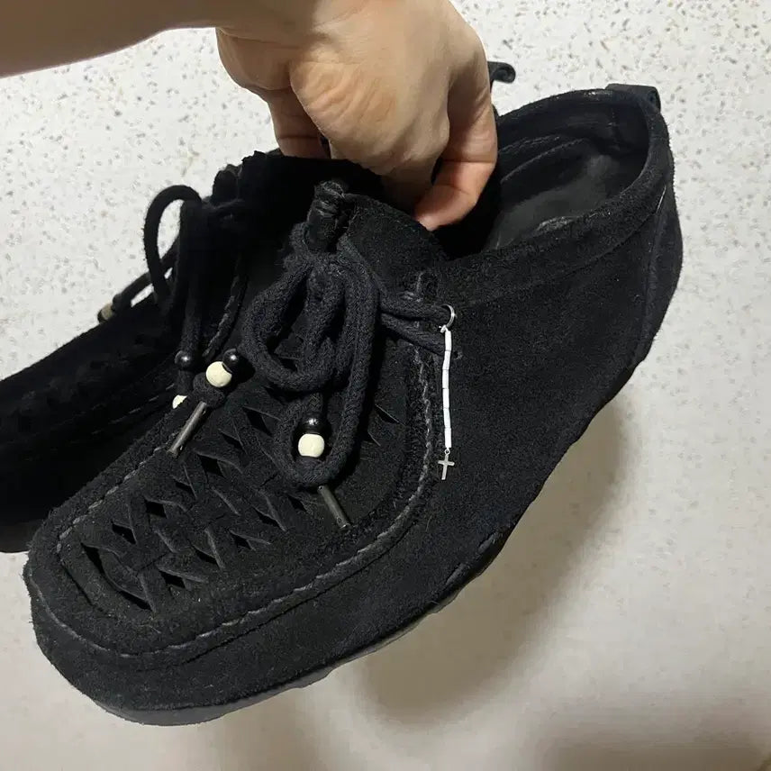 [BUNJANG] Politeru Wallabee Woven Shoes / 폴리테루 왈라비 우븐 2족