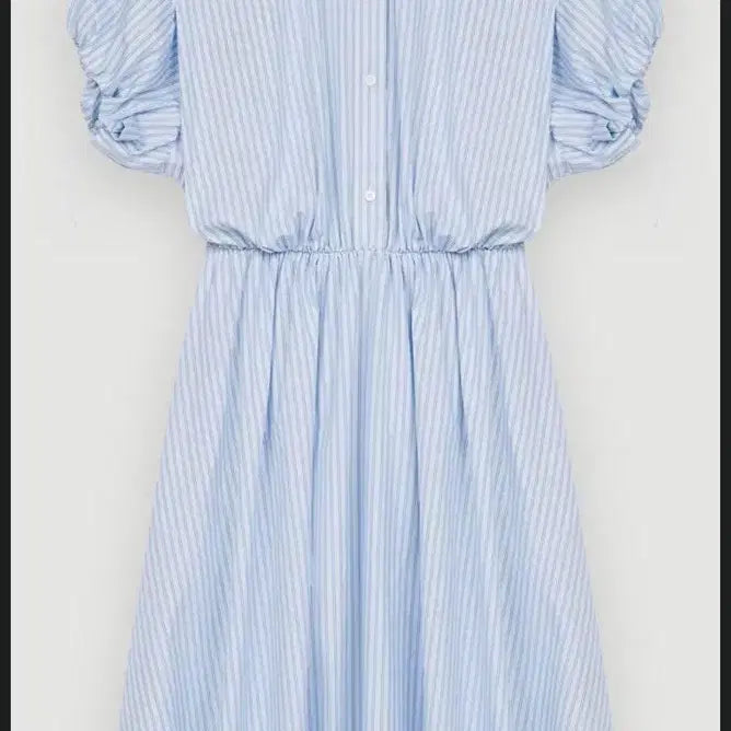 [BUNJANG] Maje Striped Shirt Dress Size 36 / 마쥬(MAJE) 스트라이프 셔츠 원피스 36사이즈