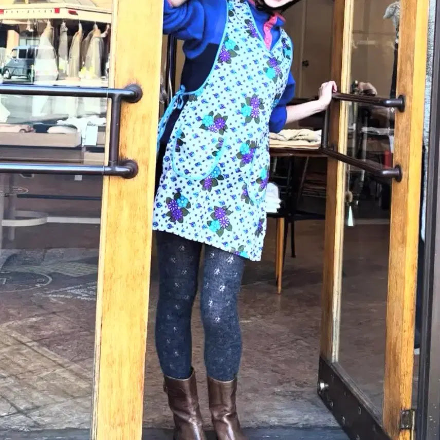 [BUNJANG] Fumika Uchida Vintage Floral Apron / Fumika Uchida 후미카우치다 빈티지 에이프런