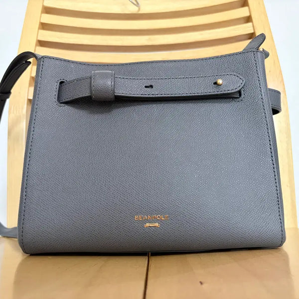[BUNJANG] Beanpole Crossbody Bag Leather / 빈폴 크로스백