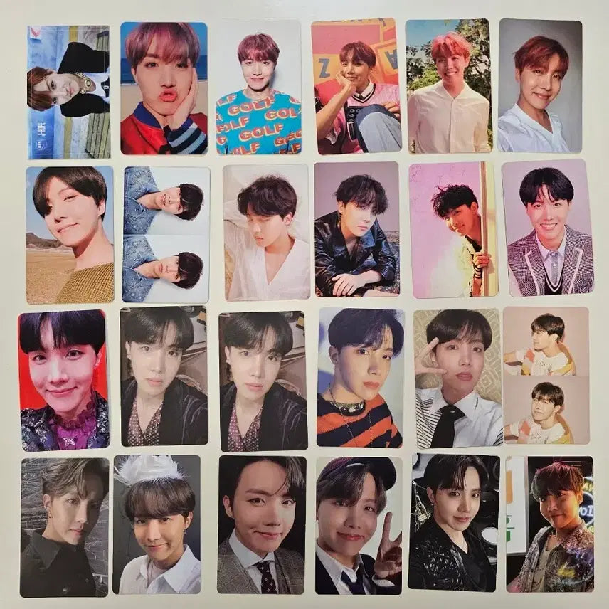 [BUNJANG] BTS J-Hope Photocard Bundle Set (24 pcs) / 방탄소년단bts 제이홉 포토카드 24장 일괄