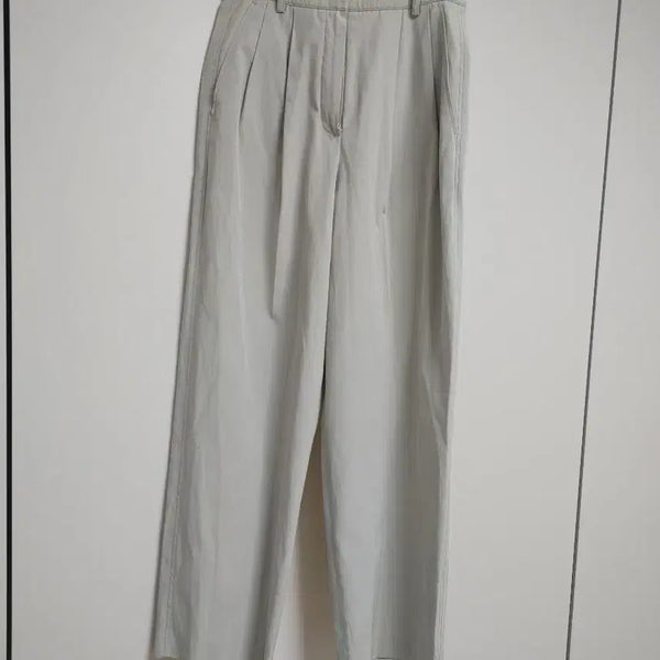 [BUNJANG] The Cashmere Wide-Leg Trousers / 한섬 더캐시미어 투턱 와이드팬츠