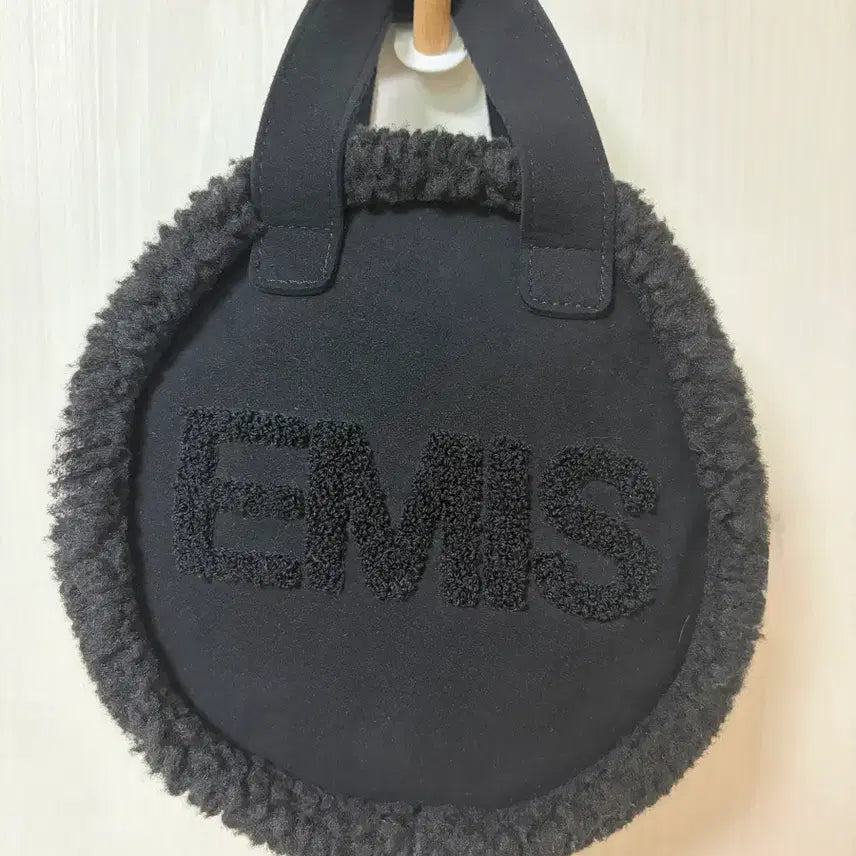 [BUNJANG] Emis Fleece Teddy Bag / 이미스뽀글이토드백