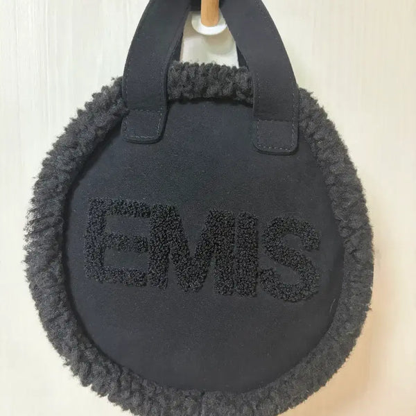 [BUNJANG] Emis Fleece Teddy Bag / 이미스뽀글이토드백