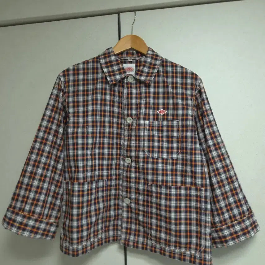 [BUNJANG] Danton Check Shirt Jacket / 단톤 danton 체크 셔츠 자켓