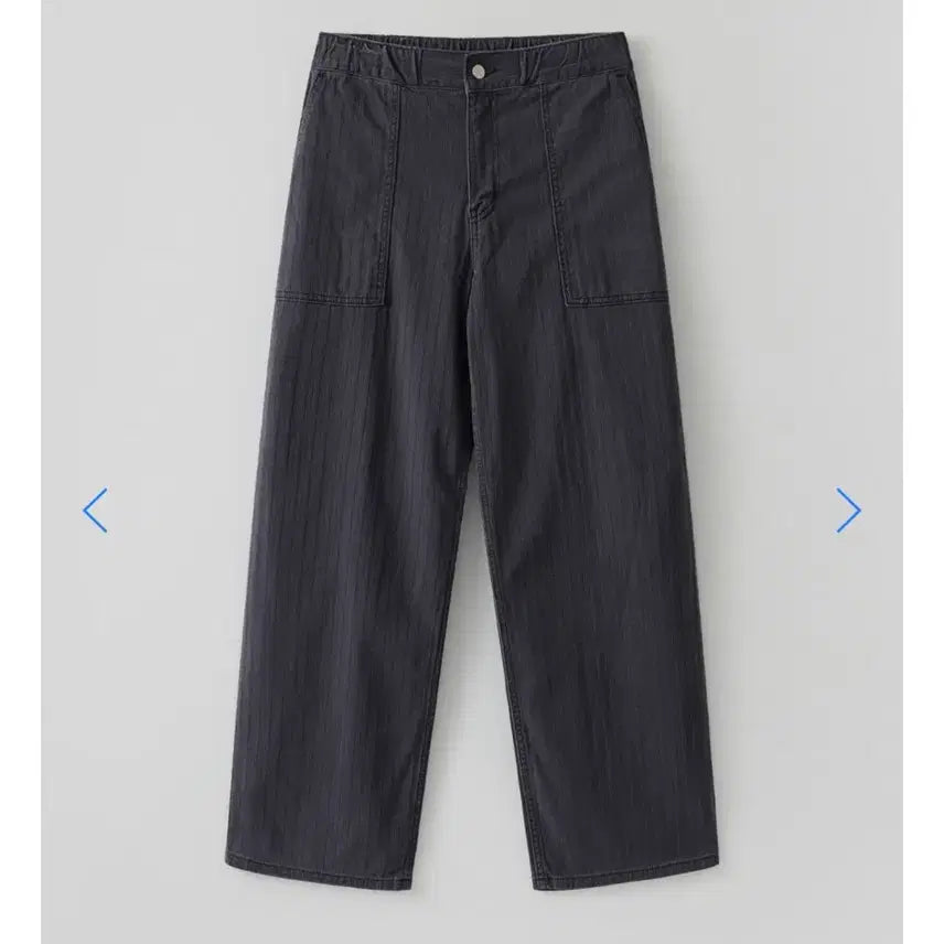 [BUNJANG] Thanat Fatigue Line Pants Dark Grey M / 타낫 Fatigue line pants (퍼티그 라인 팬츠)